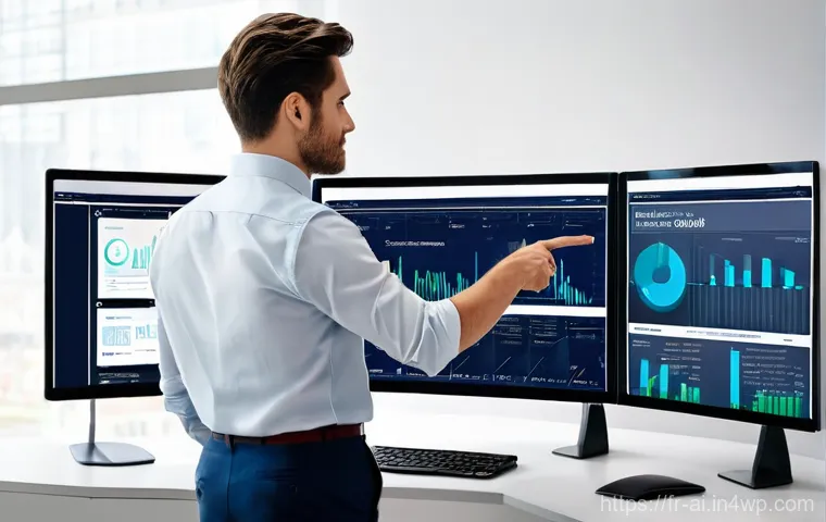 AI와 협업을 위한 모범 사례 - **Prompt:** A close-up shot focuses on a person's (gender-neutral, appearing to be in their late thi...